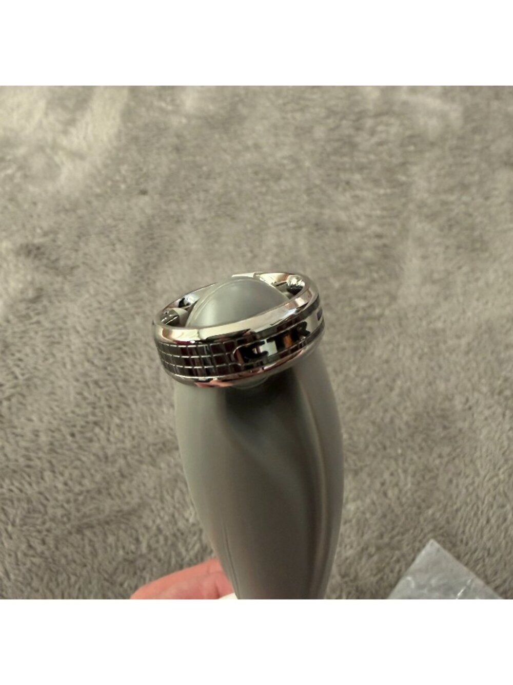 CTR Ring LDS Stainless Steel Grenade Mens 12 Unisex